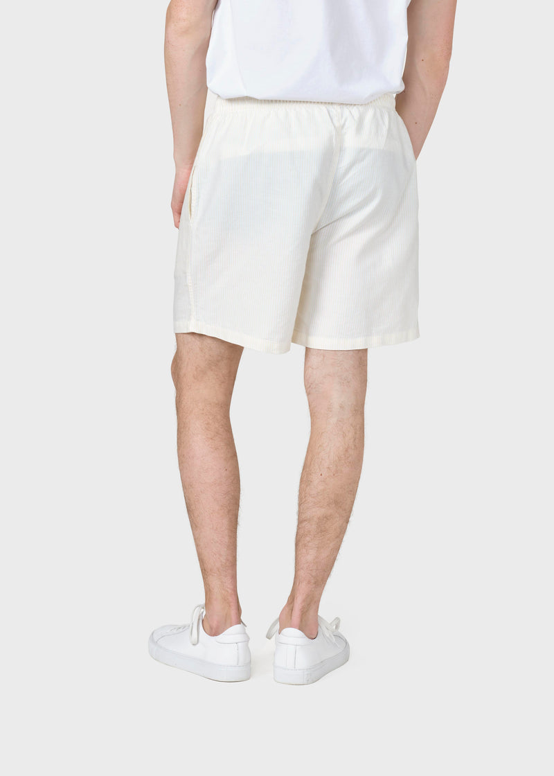 Klitmøller Collective ApS Bertram shorts Walkshorts White/lemon sorbet