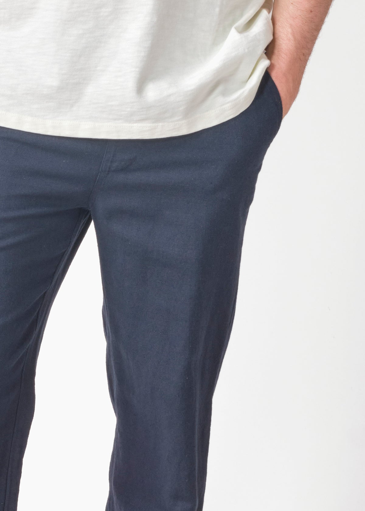 Klitmøller Collective ApS Birger linen pants Pants Navy