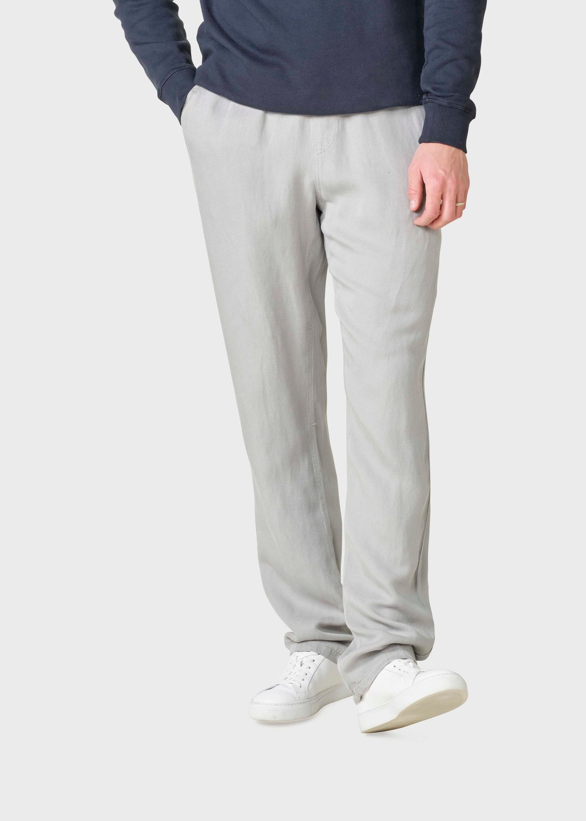 Klitmøller Collective ApS Birger lyocell pants Pants Pastel grey