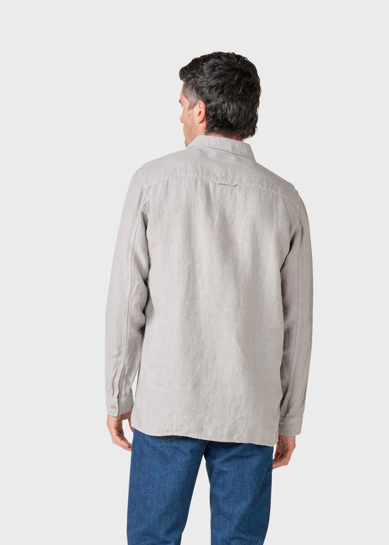 Klitmøller Collective ApS Birger shirt Shirts Pastel grey