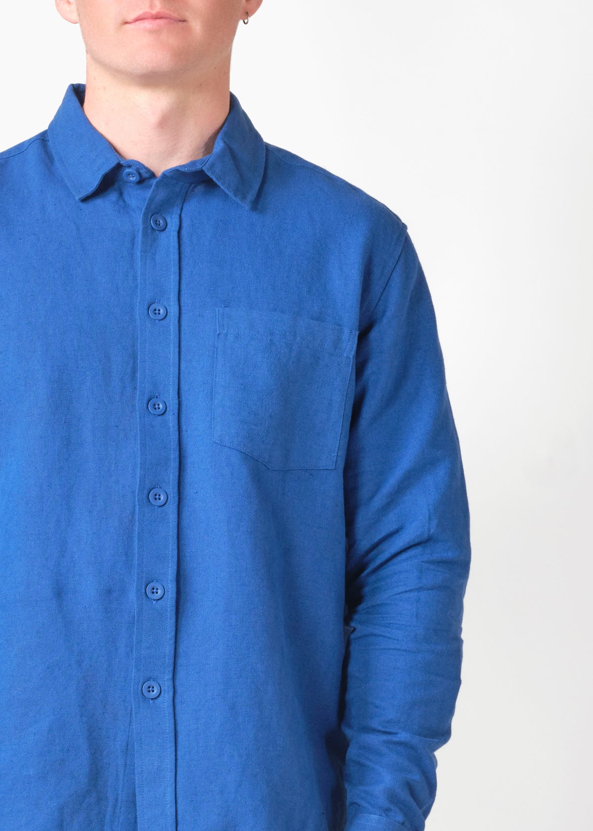 Klitmøller Collective ApS Birger shirt OCS Shirts Surf blue
