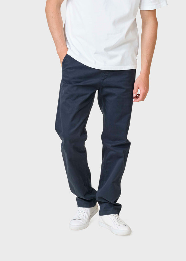 Klitmøller Collective ApS Birger twill pants Pants Navy