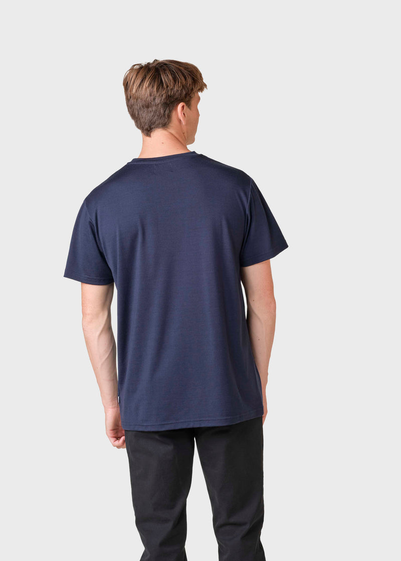 Klitmøller Collective ApS Buster tee T-Shirts Navy