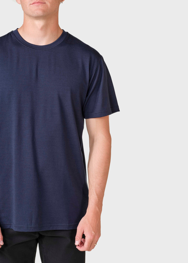 Klitmøller Collective ApS Buster tee T-Shirts Navy