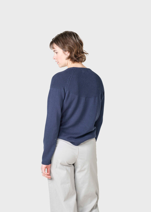Klitmøller Collective ApS Carol knit Knitted sweaters Navy