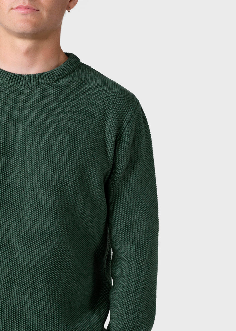 Klitmøller Collective ApS Charlie knit Knitted sweaters Moss Green