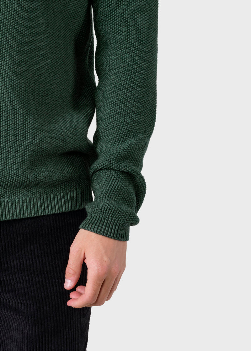 Klitmøller Collective ApS Charlie knit Knitted sweaters Moss Green