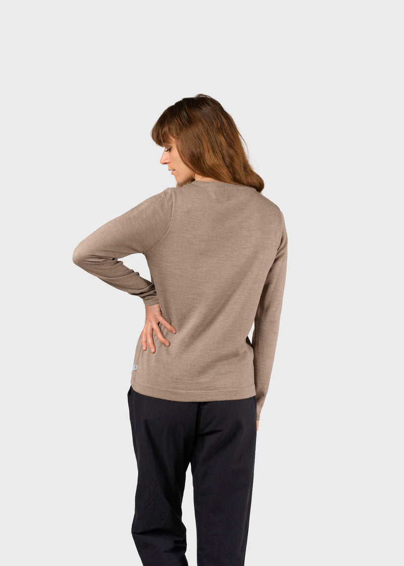 Klitmøller Collective ApS Charlotte knit Knitted sweaters Sand