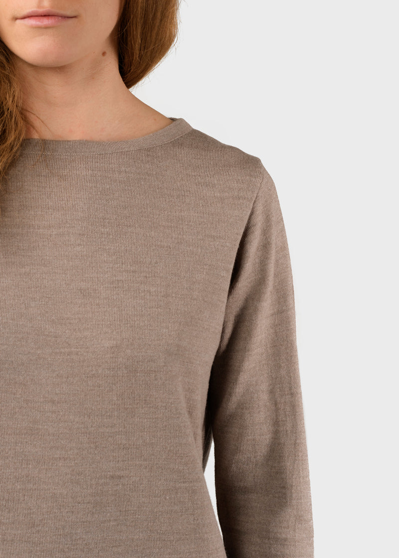 Klitmøller Collective ApS Charlotte knit Knitted sweaters Sand