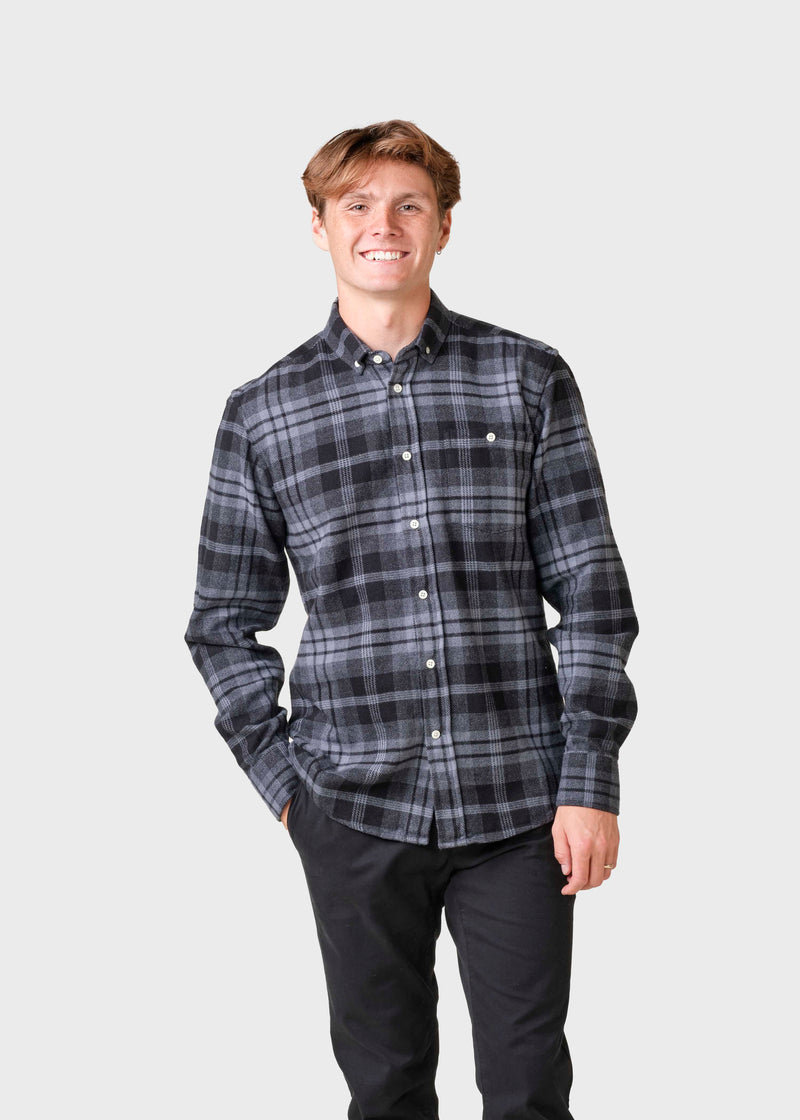 Klitmøller Collective ApS Claus shirt Shirts Blue tones