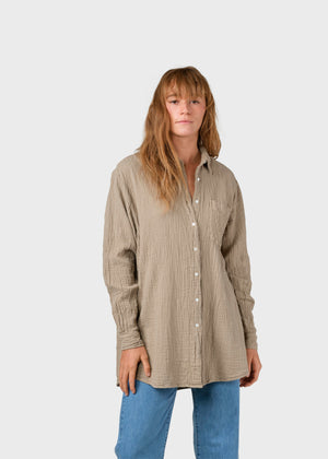 Klitmøller Collective ApS Dahlia shirt Shirts Sand