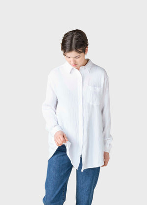 Klitmøller Collective ApS Dahlia shirt Shirts White