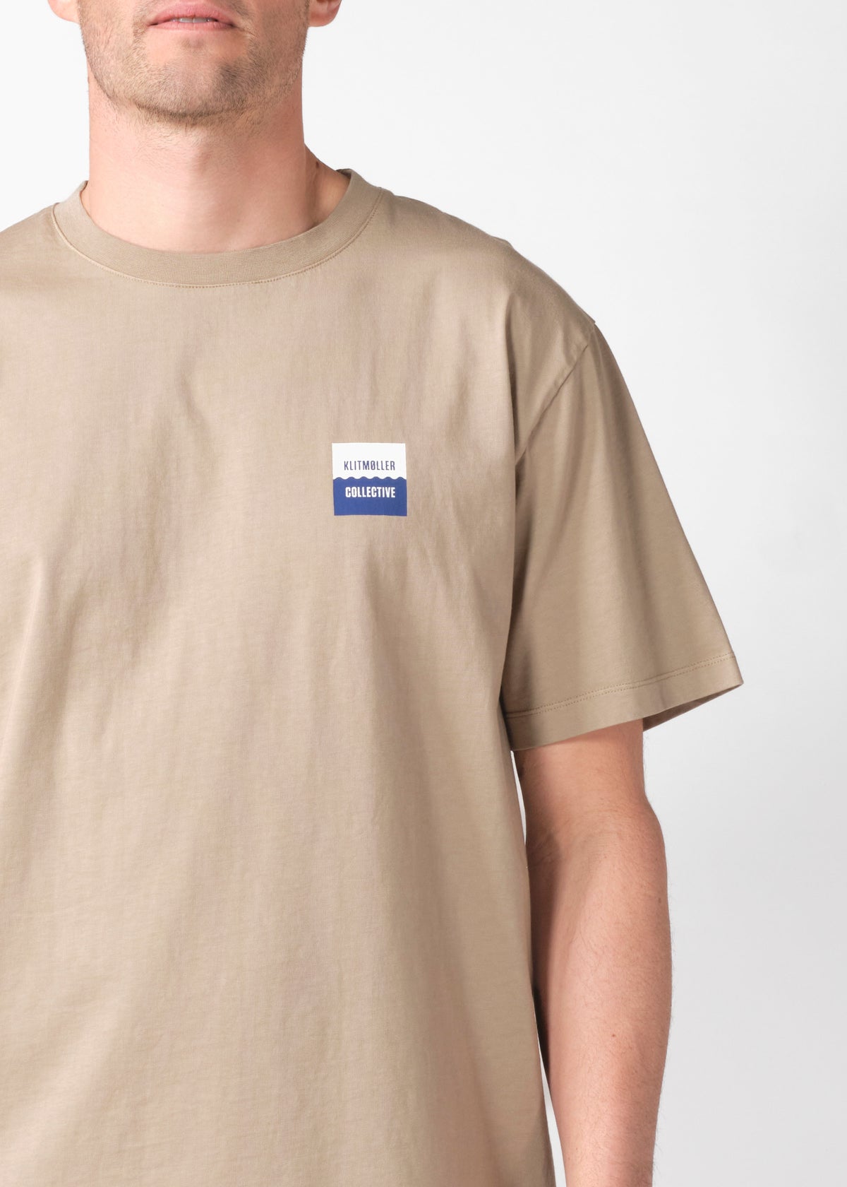 Klitmøller Collective ApS Detlef tee OCS T-Shirts Cashew