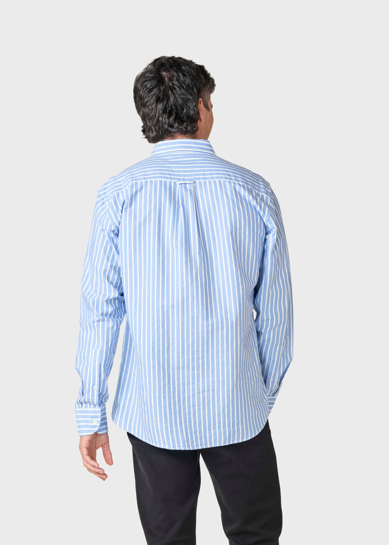 Klitmøller Collective ApS Donald shirt Shirts Ocean/cream