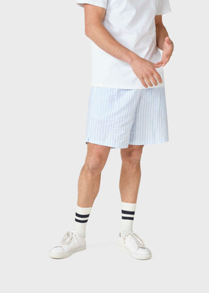 Klitmøller Collective ApS Donald shorts  Walkshorts Light blue/cream