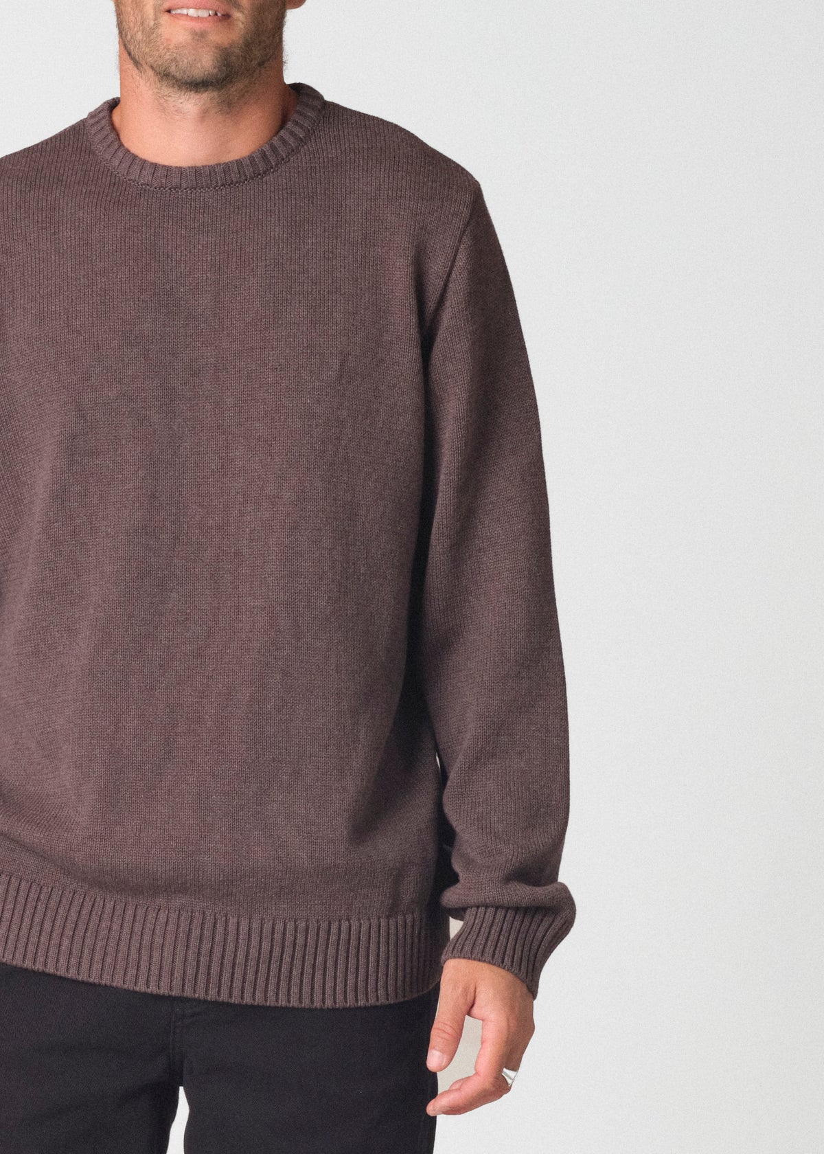 Klitmøller Collective ApS Dylan Knit Knitted sweaters Taupe