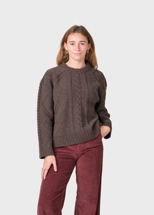 Klitmøller Collective ApS Eden knit Knitted sweaters Taupe