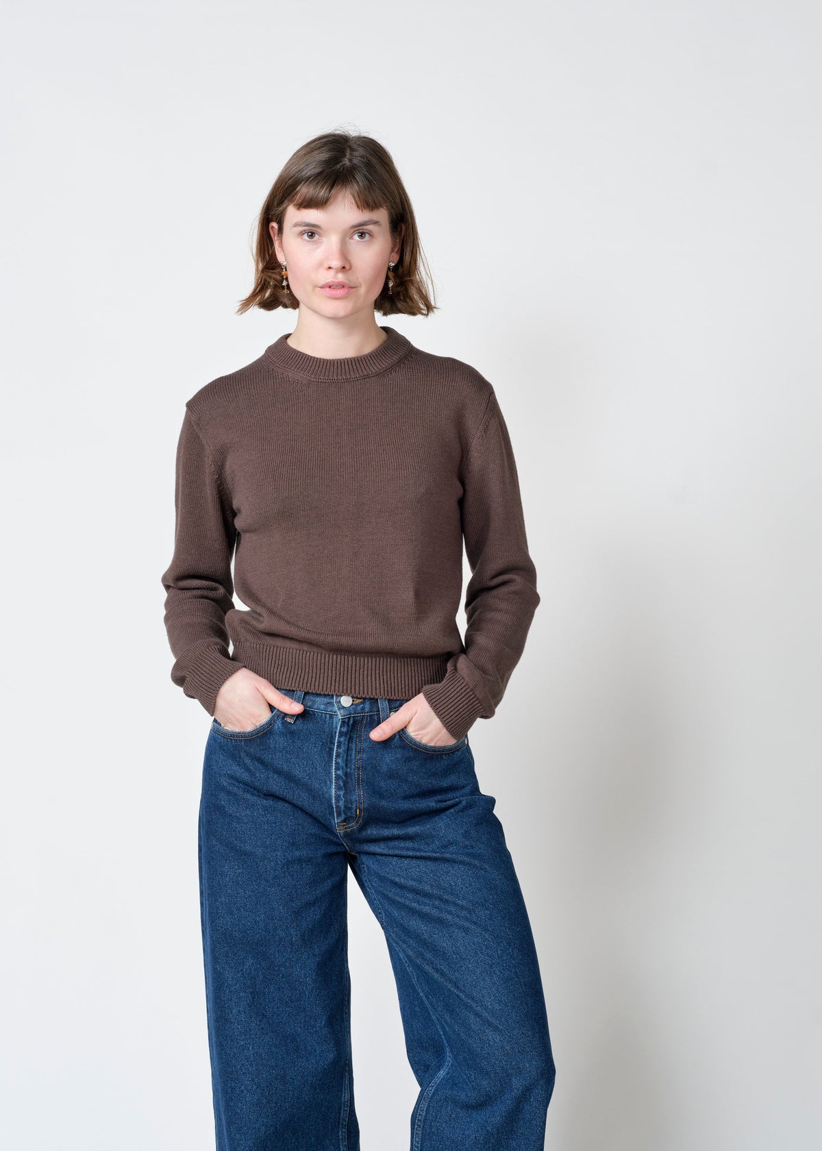 Klitmøller Collective ApS Elise knit Knitted sweaters Taupe