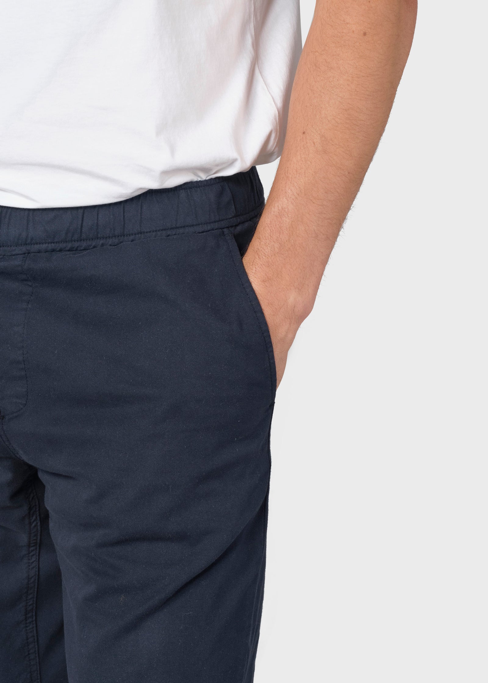 Elliot twill chino - Navy – klitmollercollective.com
