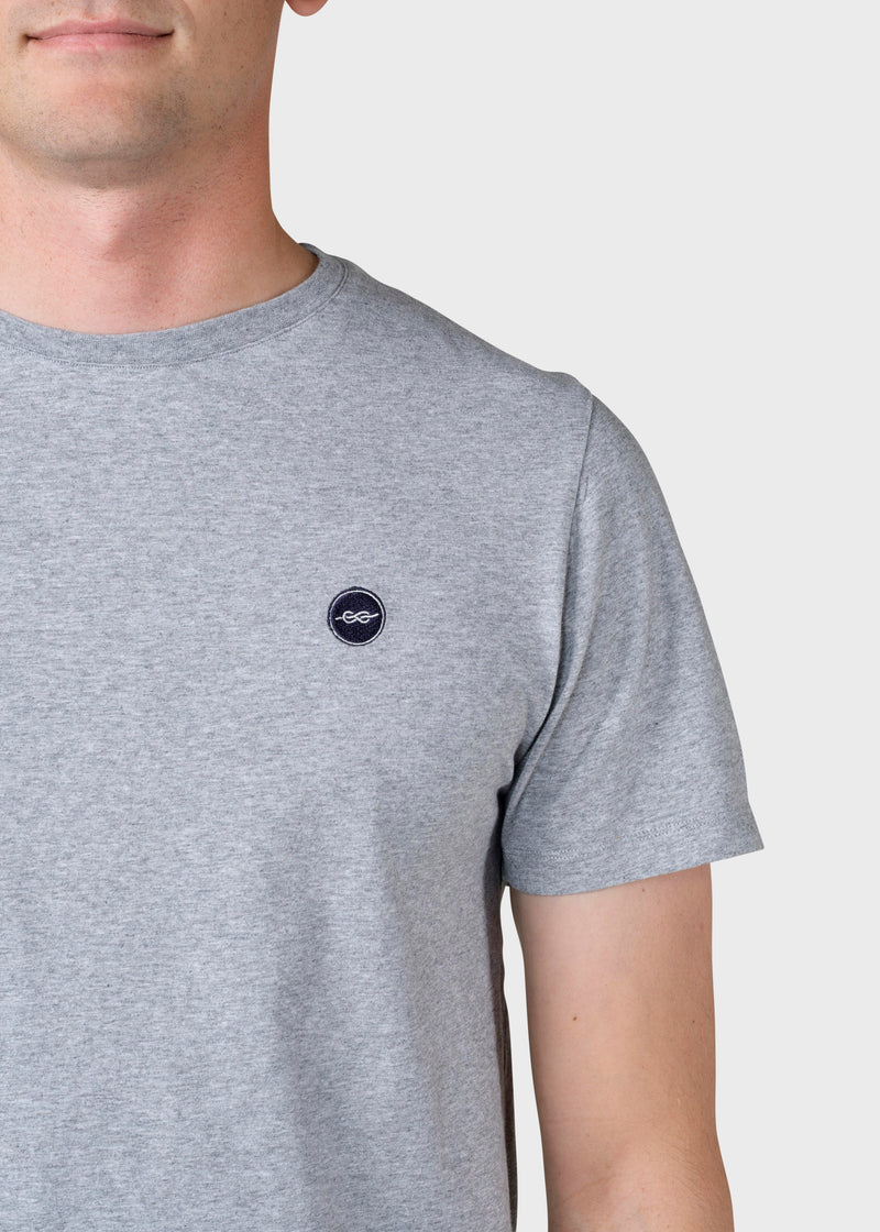 Klitmøller Collective ApS Elton tee T-Shirts Grey melange