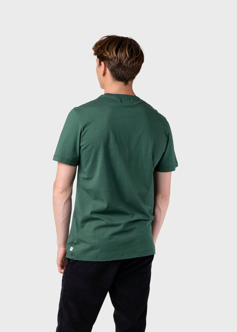 Klitmøller Collective ApS Elton tee T-Shirts Moss Green