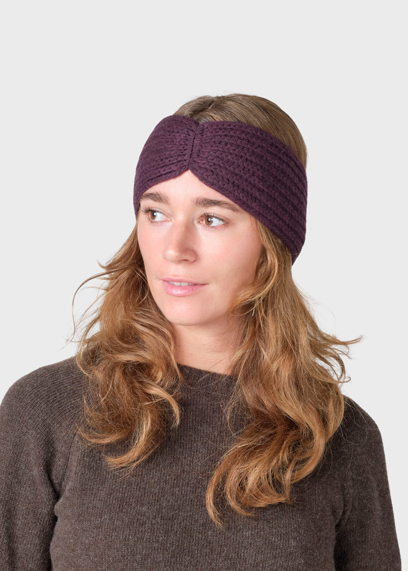 Klitmøller Collective ApS Emmy headband Hats Burgundy