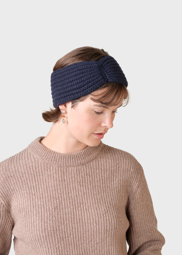 Klitmøller Collective ApS Emmy headband Hats Navy