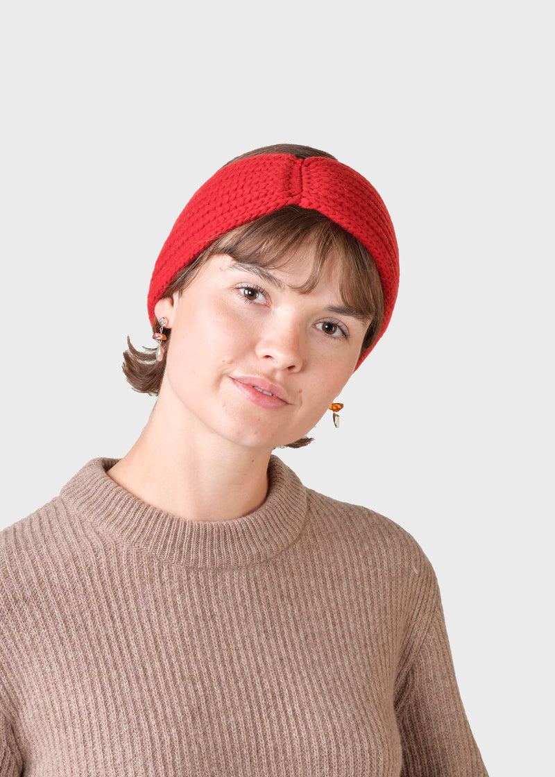 Klitmøller Collective ApS Emmy headband Hats Red