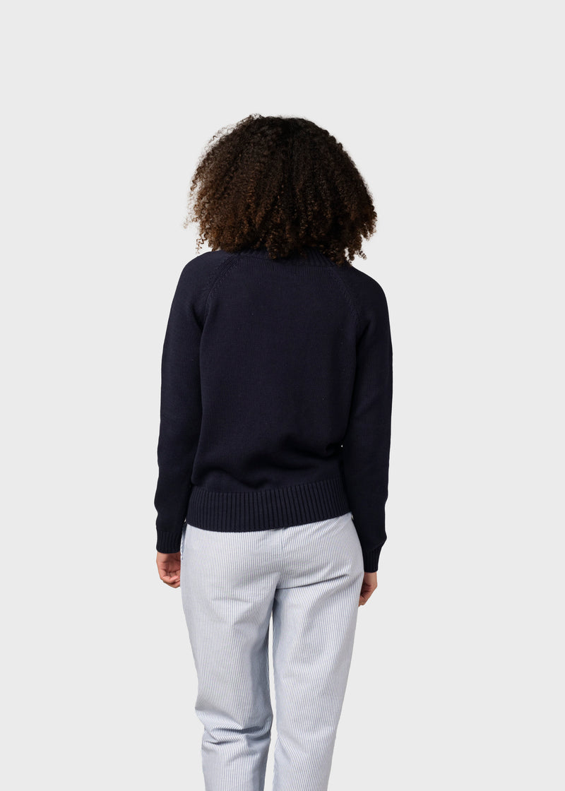 Klitmøller Collective ApS Engla knit Knitted sweaters Navy