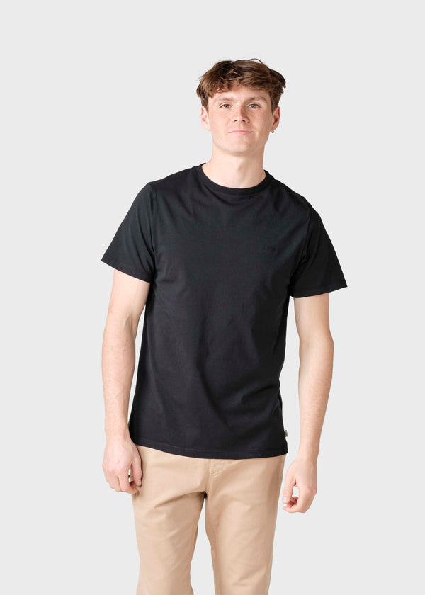 Klitmøller Collective ApS Felix tee T-Shirts Black