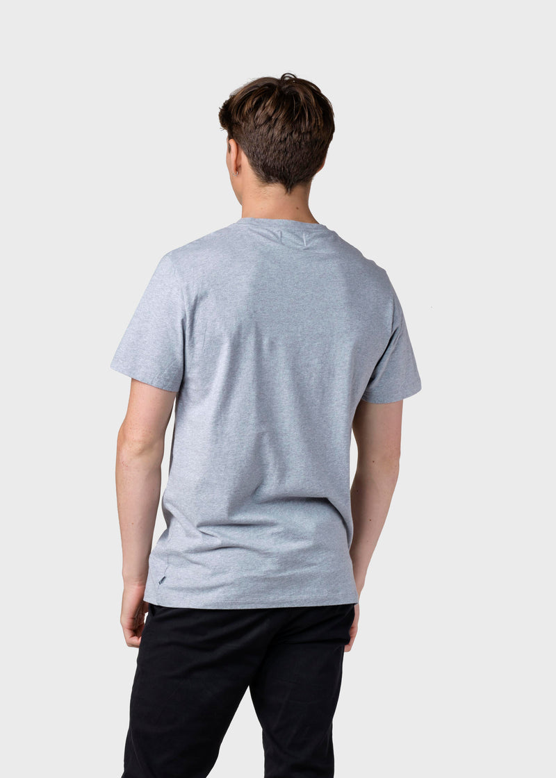Klitmøller Collective ApS Felix tee T-Shirts Grey melange