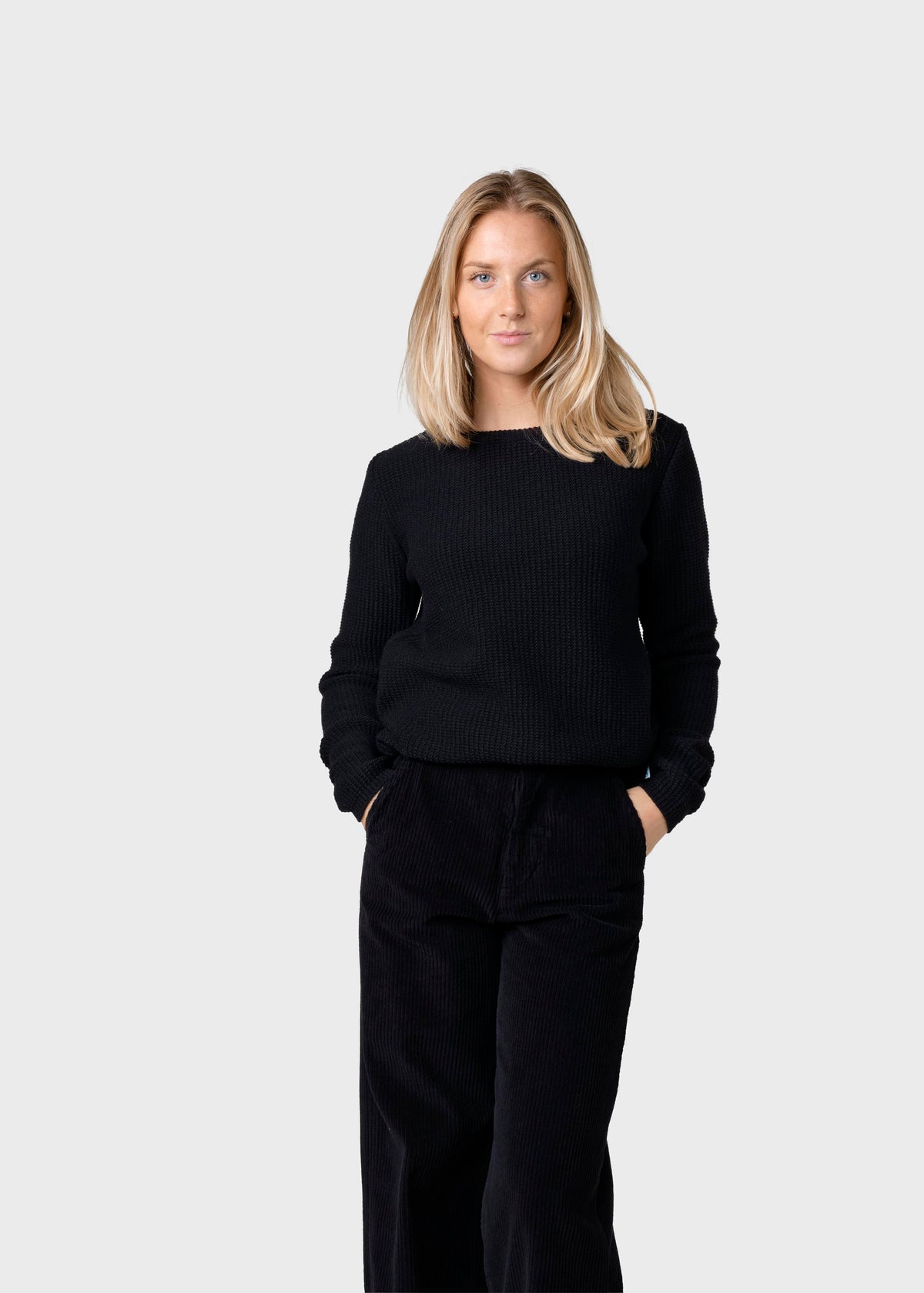 Klitmøller Collective ApS Fenja knit Knitted sweaters Black