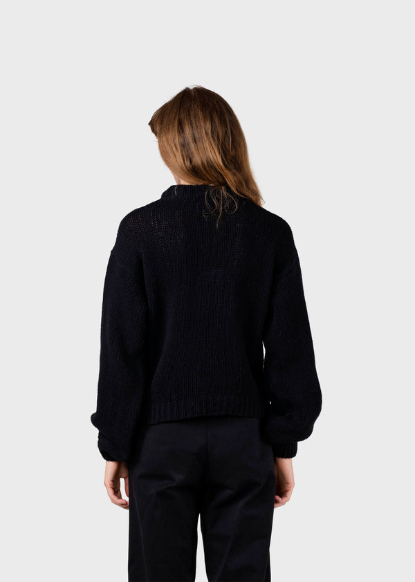 Klitmøller Collective ApS Fie knit Knitted sweaters Black