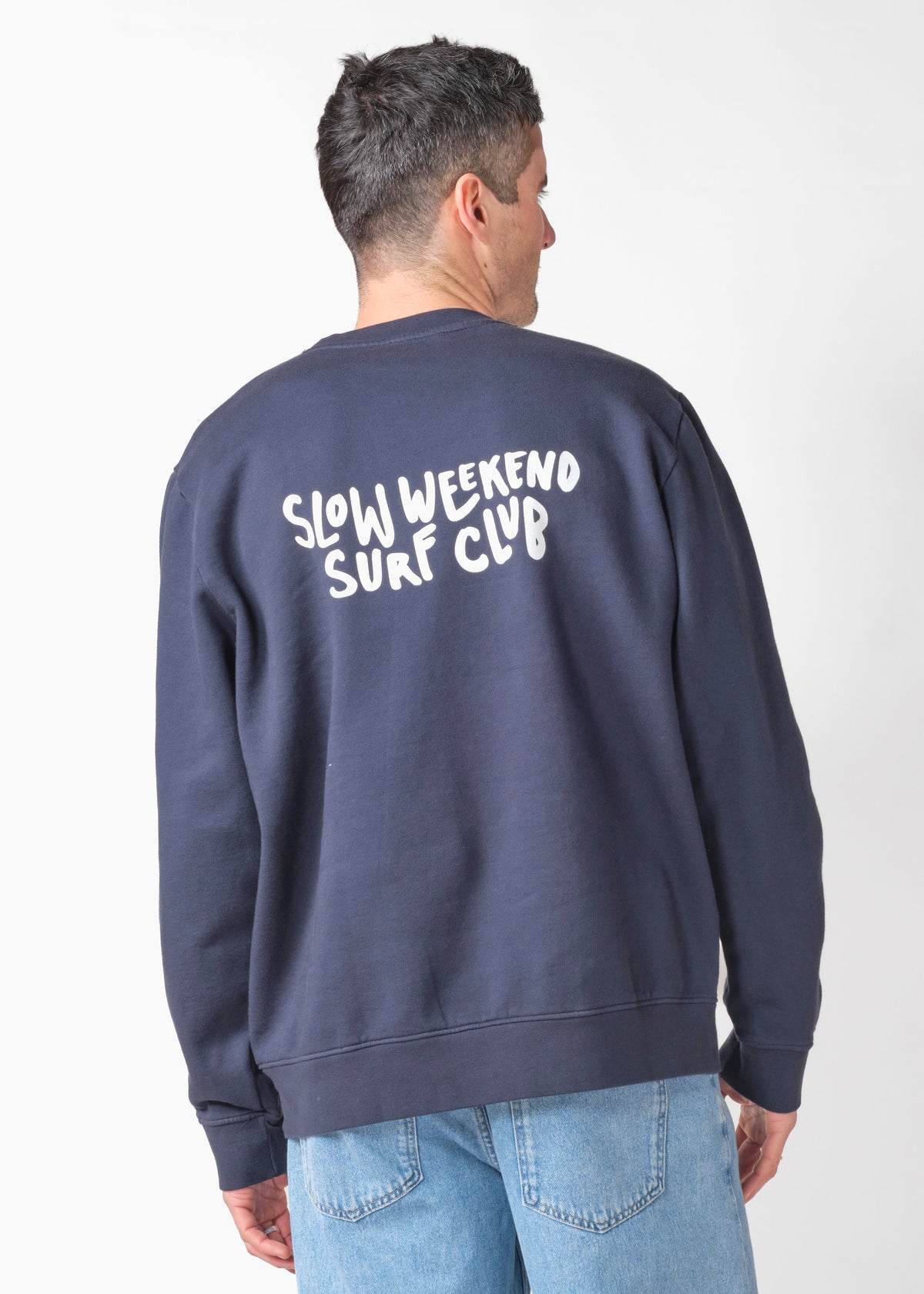 Klitmøller Collective ApS Finn sweat OCS Sweatshirts Navy