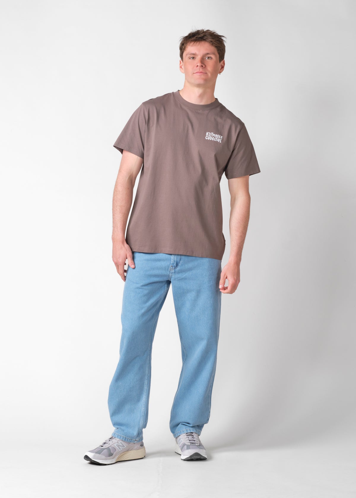 Klitmøller Collective ApS Finn tee OCS T-Shirts Taupe