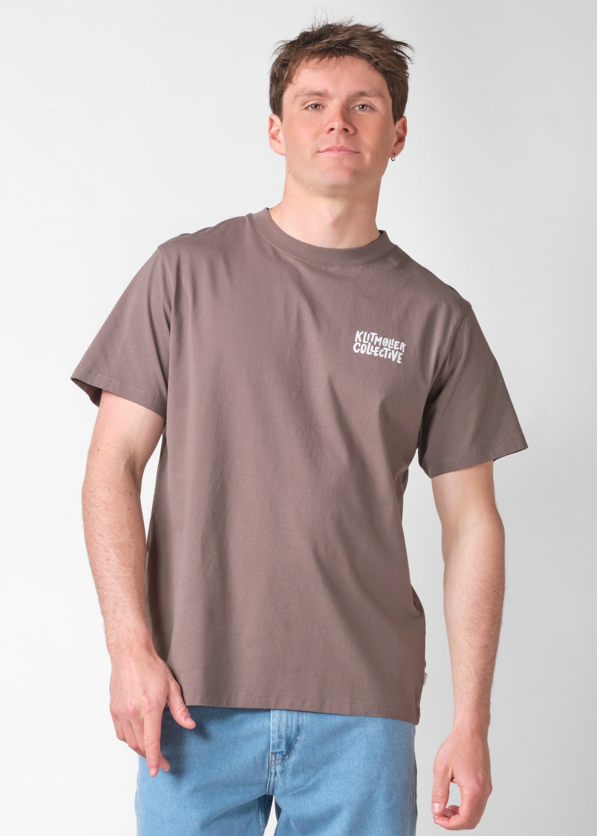 Klitmøller Collective ApS Finn tee OCS T-Shirts Taupe