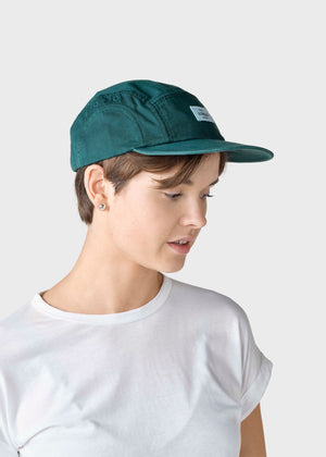 Klitmøller Collective ApS Five panel cap Caps Moss Green