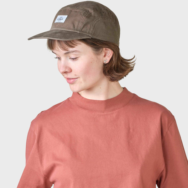 Five panel cap - Taupe – klitmollercollective.com