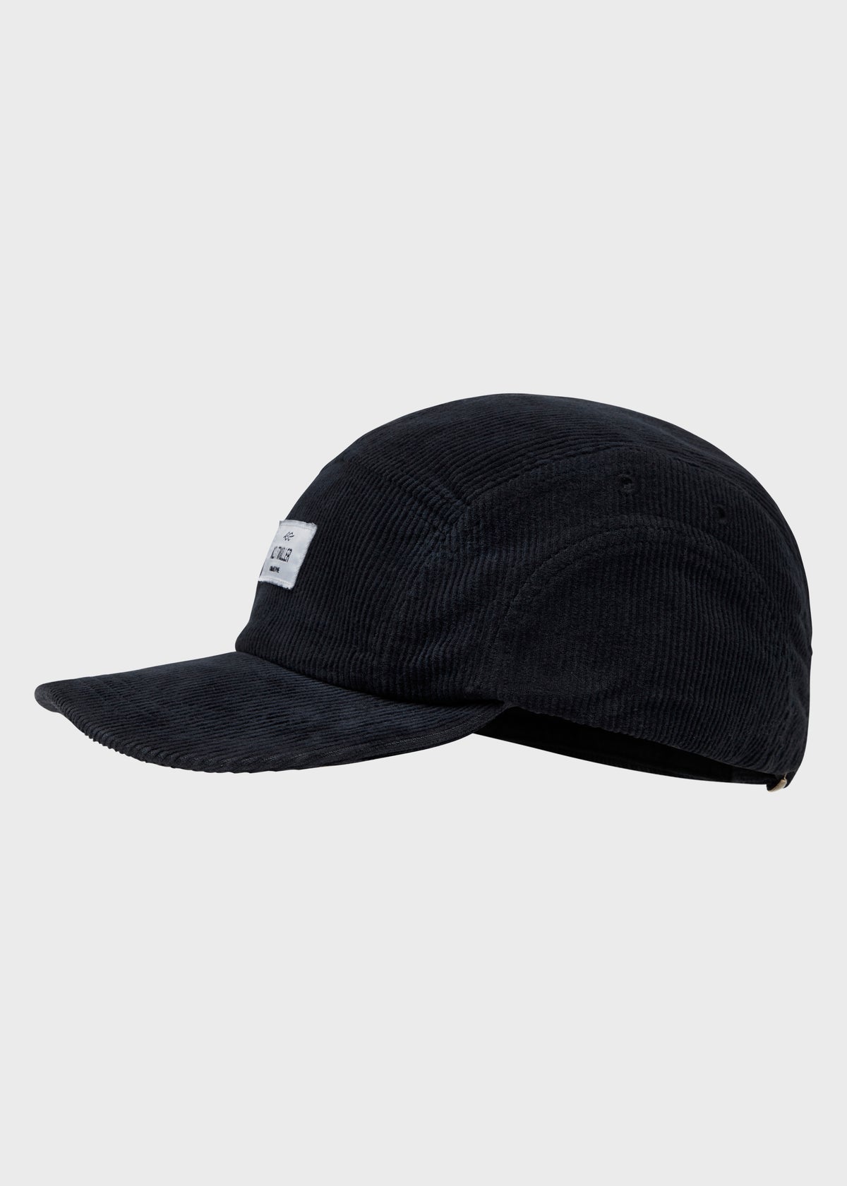 Klitmøller Collective ApS Five panel corduroy cap Caps Navy