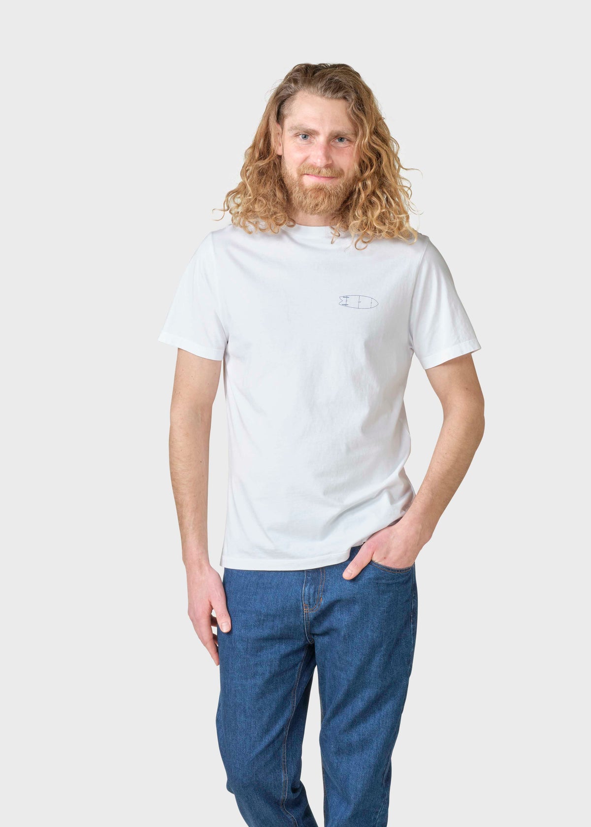 Klitmøller Collective ApS Foster tee OCS T-Shirts White