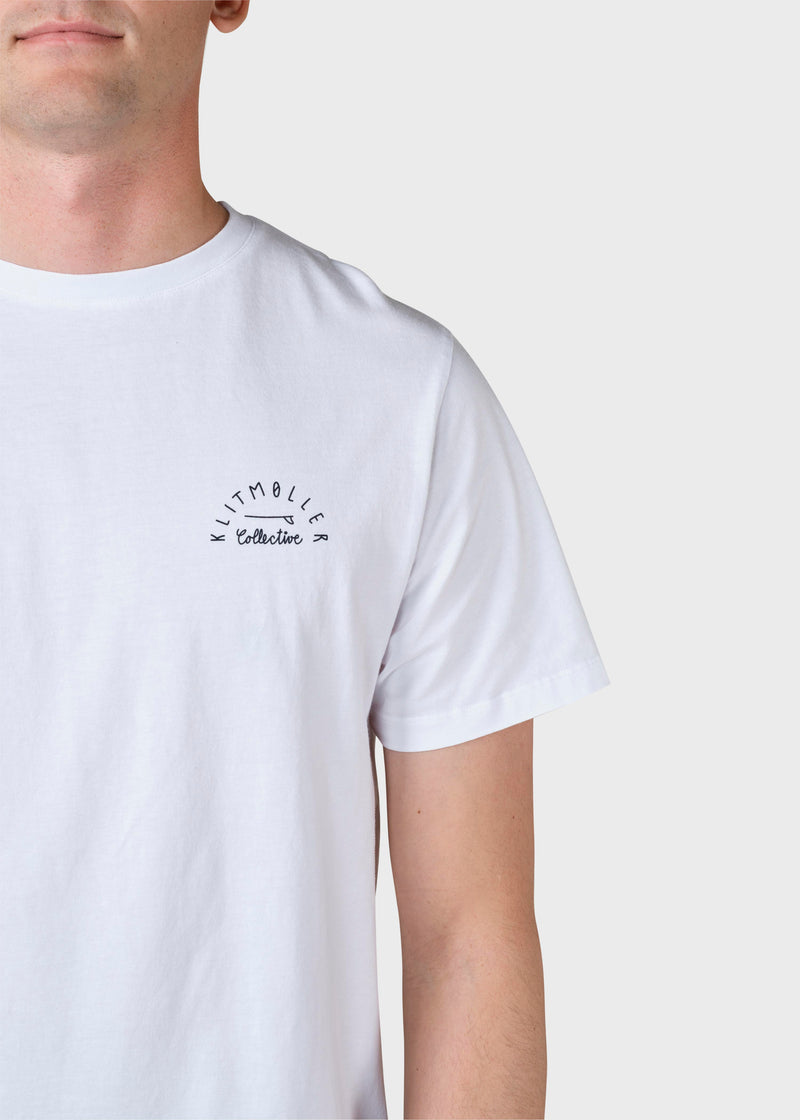 Klitmøller Collective ApS Gabriel tee T-Shirts White