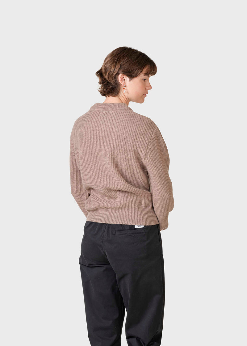 Klitmøller Collective ApS Gerda knit Knitted sweaters Sand