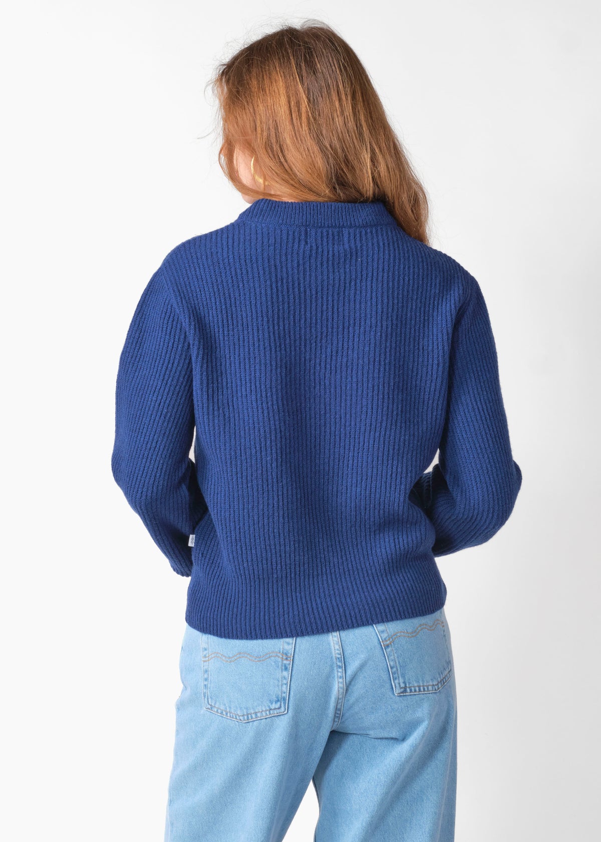 Klitmøller Collective ApS Gerda knit Knitted sweaters Surf blue