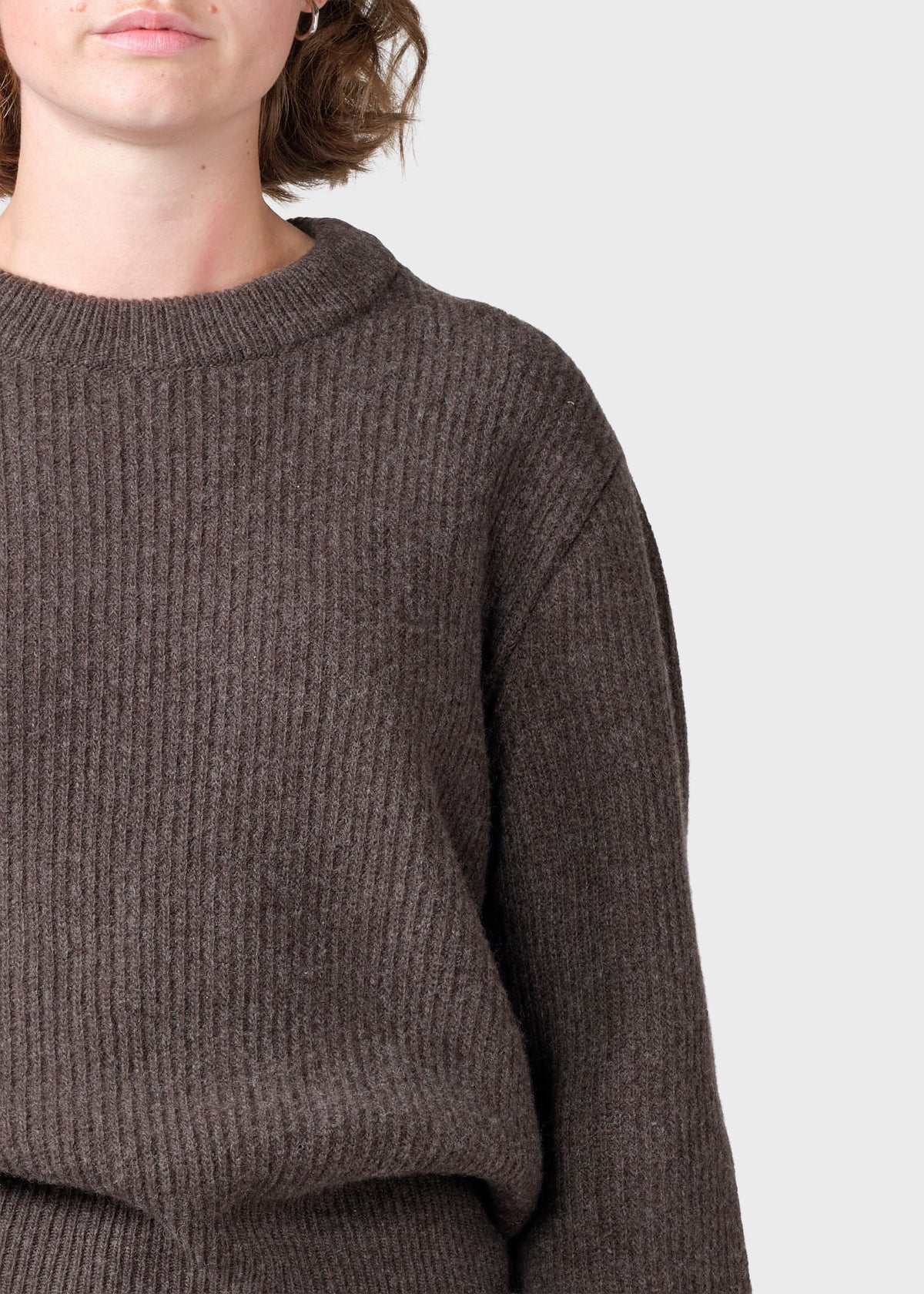 Klitmøller Collective ApS Gerda knit Knitted sweaters Taupe