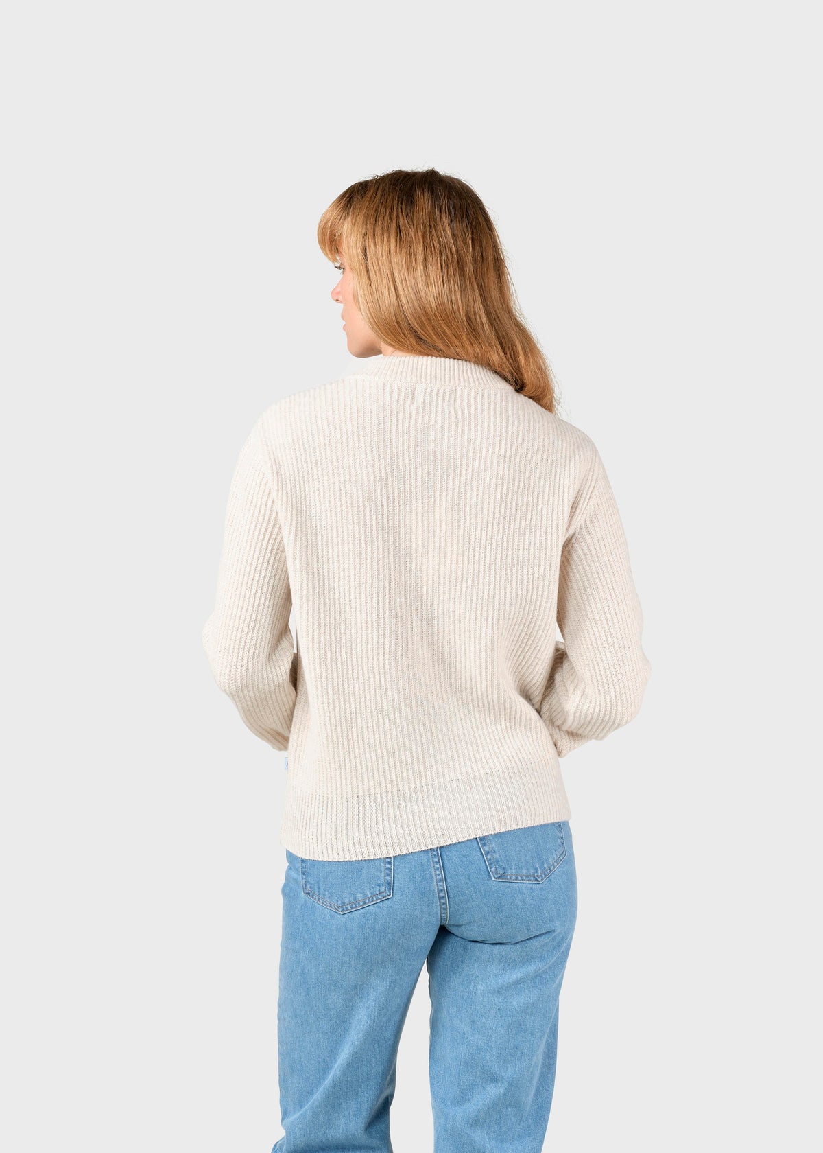 Klitmøller Collective ApS Gerda knit cardigan Knitted sweaters Pastel sand