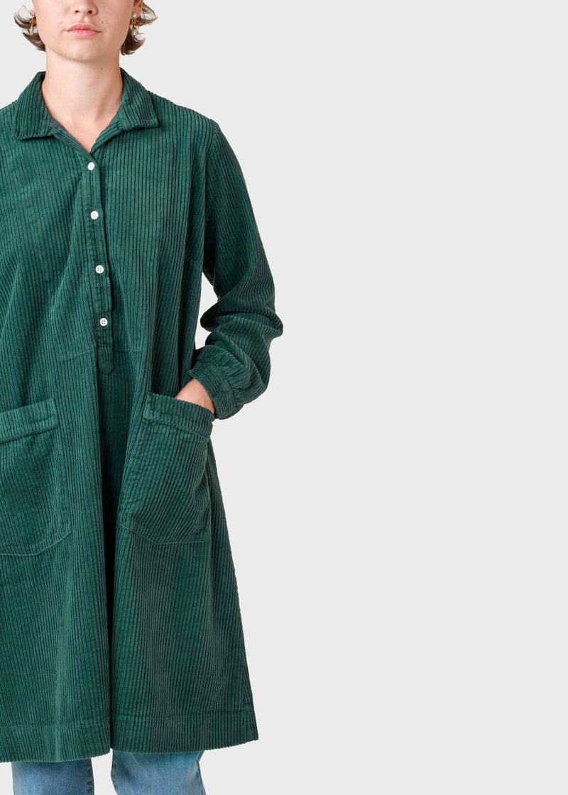 Klitmøller Collective ApS Gerdi dress Dress Moss Green