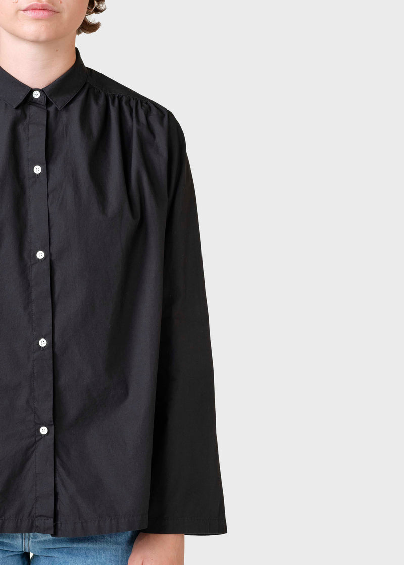 Klitmøller Collective ApS Gitte poplin shirt Shirts Black