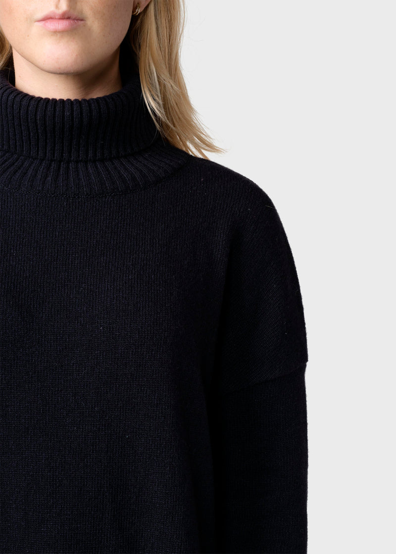 Klitmøller Collective ApS Gro knit dress Knitted sweaters Black
