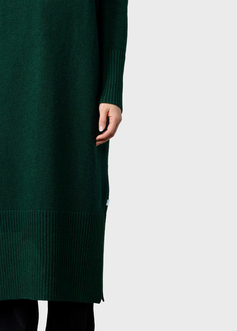 Gro knit dress - Moss Green klitmollercollective.com Gro knit dress - Moss Green klitmollercollective.com