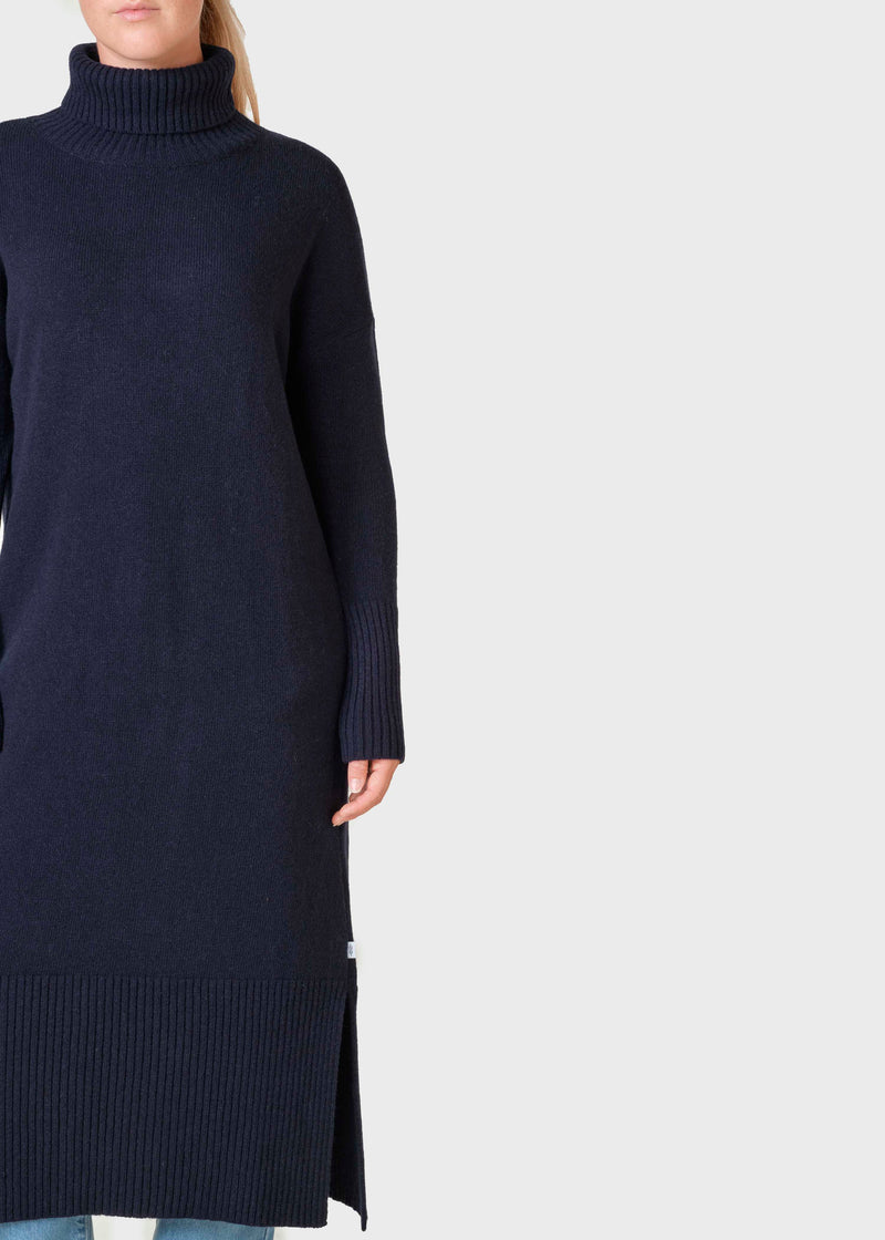 Klitmøller Collective ApS Gro knit dress Knitted sweaters Navy